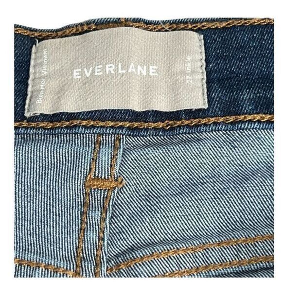 Everlane Medium Wash High Rise Skinny Denim Jeans‎ Size 27 - Picture 5 of 7